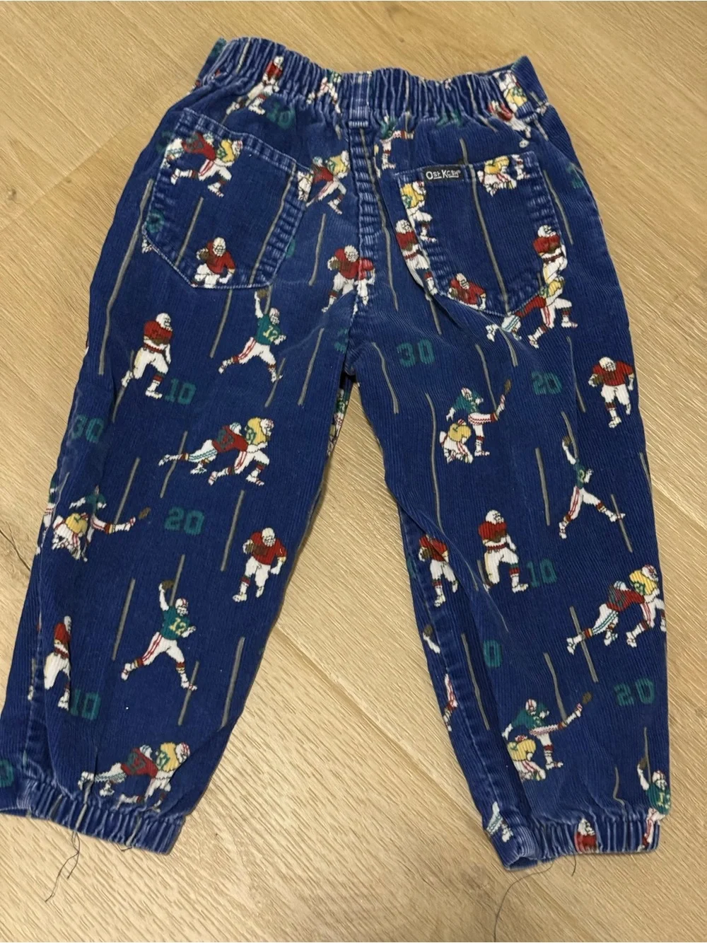 OshKosh B'gosh Vintage 1990’s Navy Football Corduroy Joggers